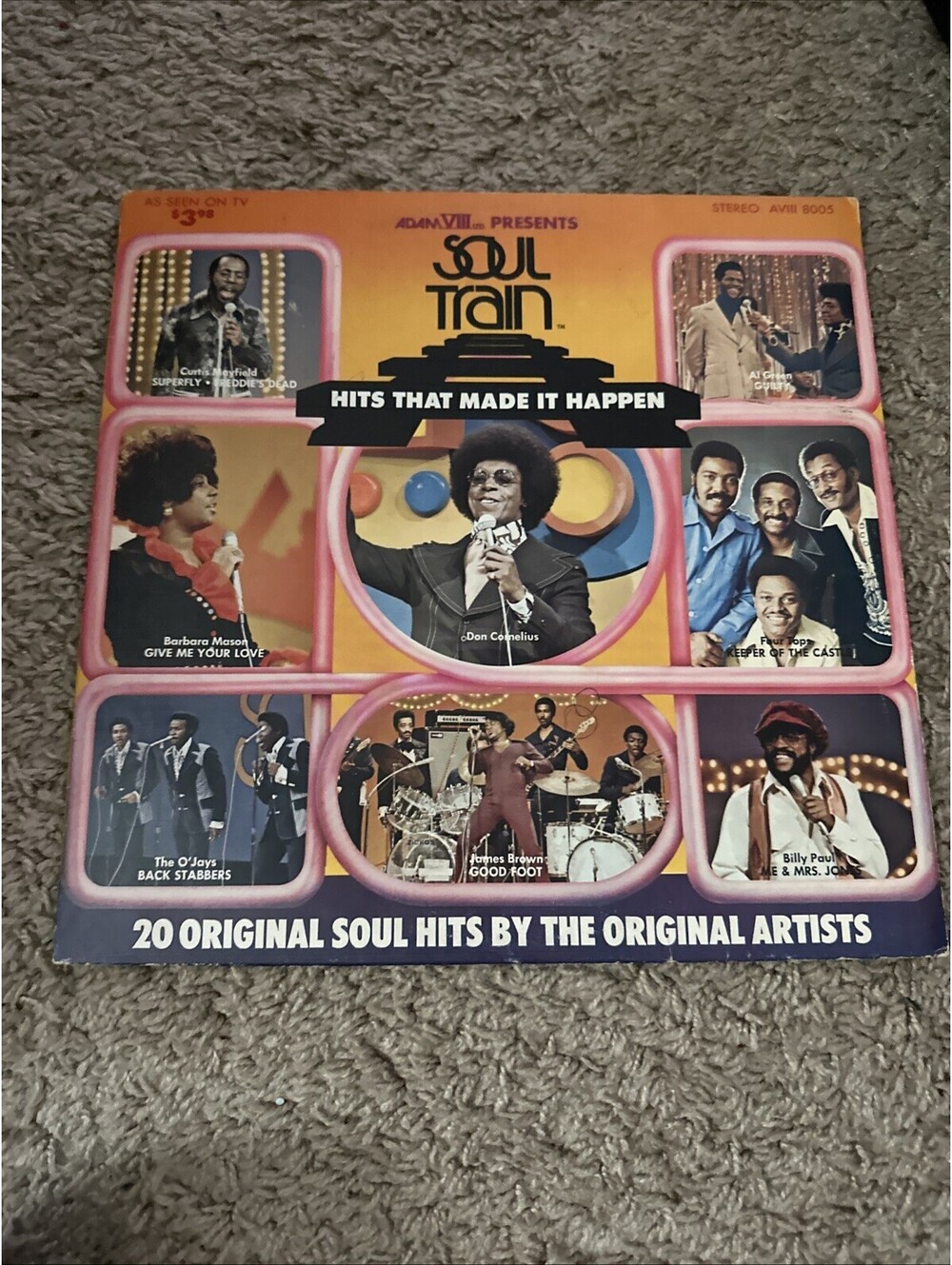 Soul Train Hits that Made it Happen 20 Original Soul Hits by Original Artist